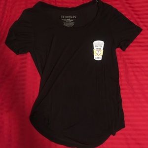 “Coffee saves lives” casual tee